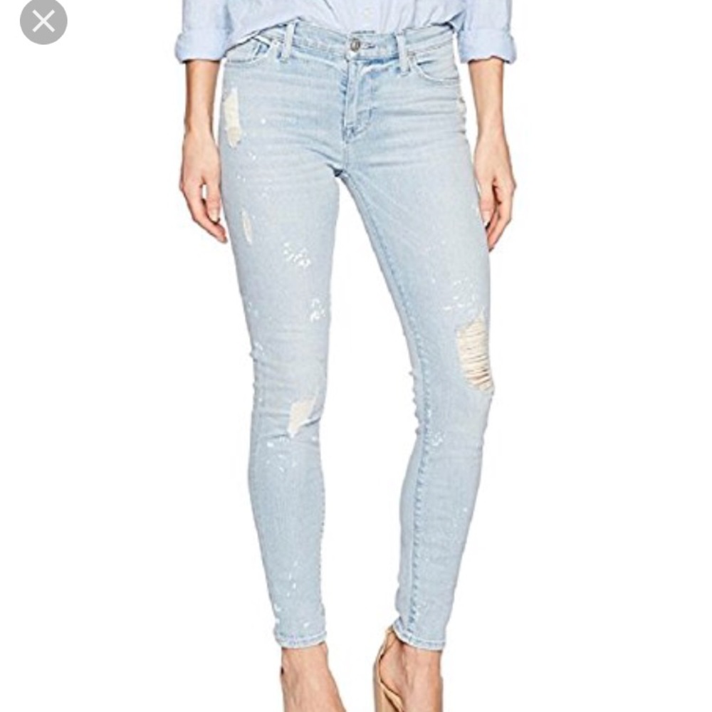 Hudson jeans nico midrise super skinny 27